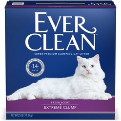 Ever Clean Extreme Clump Fresh Scented Clumping Clay Cat Litter, 25-lb box slide 2 of 8