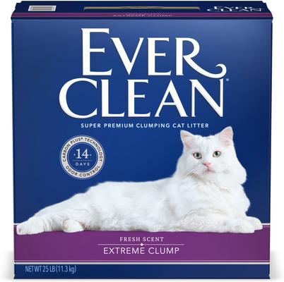 Show full view: Ever Clean Extreme Clump Fresh Scented Clumping Clay Cat Litter, 25-lb box slide 3 of 12