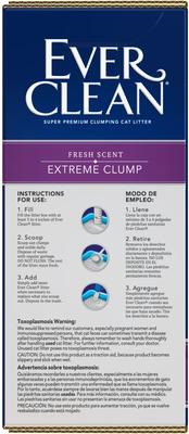 Show full view: Ever Clean Extreme Clump Fresh Scented Clumping Clay Cat Litter, 25-lb box slide 8 of 12