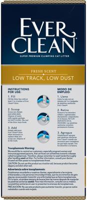 Show full view: Ever Clean Super Premium Low Track Low Dust Fresh Scent Clumping Cat Litter, 22.5-lb box slide 8 of 11