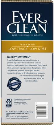 Show full view: Ever Clean Super Premium Low Track Low Dust Fresh Scent Clumping Cat Litter, 22.5-lb box slide 9 of 11