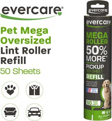 Evercare Pet Plus Mega Extreme Stick Large Surface Pet Lint Roller Refill, 50 sheets slide 2 of 7