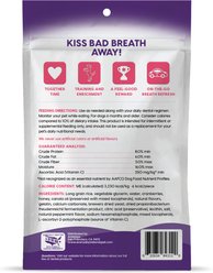 Every Day Naturals No Brush Bursts Cool Peppermint Bites Dental Dog Treats, 4-oz bag slide 2 of 4