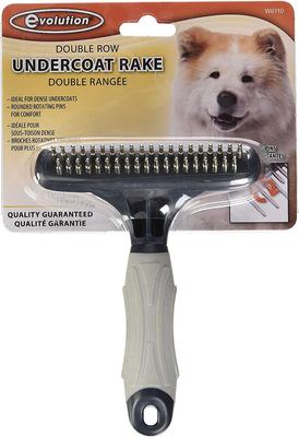 Show full view: Evolution Dog Undercoat Grooming Rake with Rotating Pins slide 4 of 7