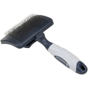 Evolution Self-Cleaning Dog Slicker Brush, X-Small