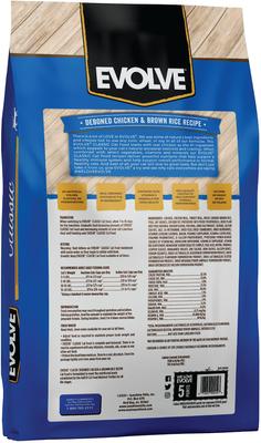 Show full view: Evolve Classic Deboned Chicken & Brown Rice Recipe Dry Cat Food, 15-lb bag slide 3 of 11