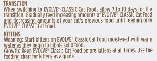 Show full view: Evolve Classic Deboned Chicken & Brown Rice Recipe Dry Cat Food, 15-lb bag slide 10 of 11