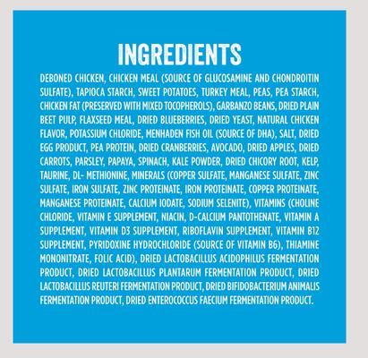 Show full view: Evolve Deboned Puppy Grain-Free Chicken, Sweet Potato, & Pea Recipe Dry Dog Food, 14-lb bag slide 7 of 9