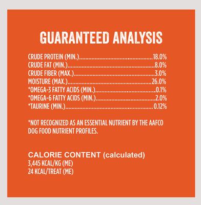 Show full view: Evolve Turkey, Pea & Berry Recipe Jerky Bites Grain-Free Dog Treats, 12-oz bag slide 9 of 11