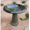 Show in main carousel: Exaco Florentine Marbleized Bird Bath, 2-gal, Green slide 2 of 6