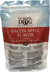 Exclusively Dog Bacon Apple Flavor Training Dog Treats, 7-oz bag slide 2 of 7
