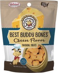 Exclusively Dog Best Buddy Bones Cheese Flavor Dog Treats, 5.5-oz bag