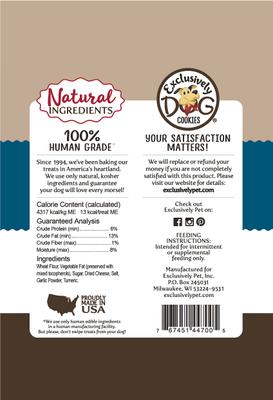 Show full view: Exclusively Dog Best Buddy Bones Cheese Flavor Dog Treats, 5.5-oz bag slide 3 of 7