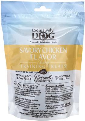 Show full view: Exclusively Dog Savory Chicken Flavor Training Dog Treats, 7-oz bag slide 3 of 8