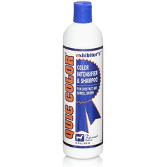 Exhibitor's Quic Color Intensifier for Chestnut, Bay, Sorrel & Brown Coats Pet Shampoo, 16-fl oz bottle