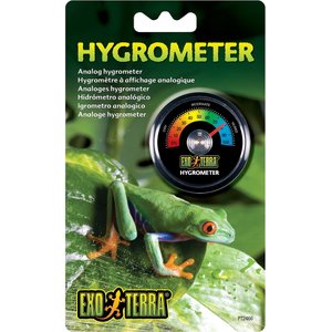 Exo Terra Analog Hygrometer for Reptiles