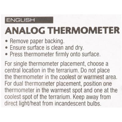 Show full view: Exo Terra Analog Thermometer for Reptiles slide 4 of 11