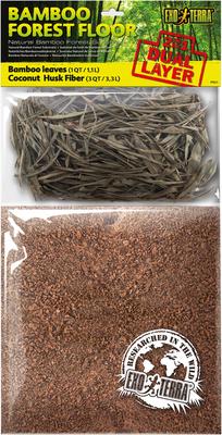 Show full view: Exo Terra Bamboo Forest Floor Reptile Substrate, 4-qt bag slide 1 of 1