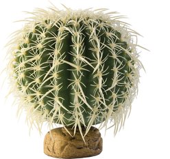 Exo Terra Barrel Cactus Reptile Terrarium Plant, Medium