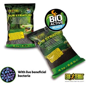 Exo Terra Bioactive Volcanic Reptile Substratum, 4-kg bag
