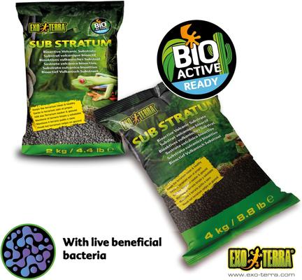 Show full view: Exo Terra Bioactive Volcanic Reptile Substratum, 4-kg bag slide 3 of 10