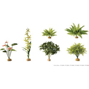 Exo Terra Boston Fern Rainforest Reptile Terrarium Plant, Medium