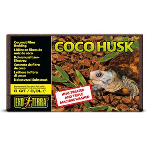 Zoo Med Eco Earth Compressed Coconut Fiber Expandable Reptile Substrate