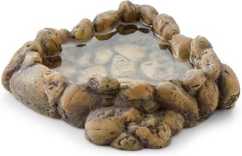 Show full view: Exo Terra Corner Reptile Water Dish, Medium slide 1 of 4