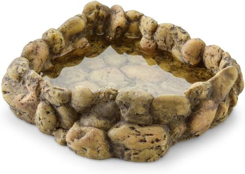 Show full view: Exo Terra Corner Reptile Water Dish, Medium slide 3 of 4