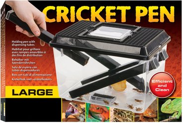Exo Terra Cricket Pen with Dispensing Tubes, Large: 4 tubes