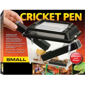 Exo Terra Cricket Pen with Dispensing Tubes, Small: 2 tubes