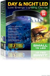 Exo Terra Day/Night Reptile Terrarium LED Fixture, Small