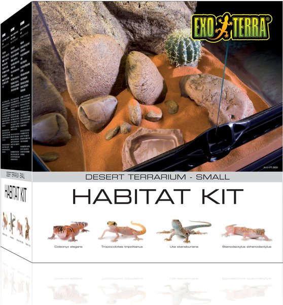 EXO TERRA Desert Habitat Repile Kit, Small