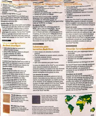 Show full view: Exo Terra Desert Sand Terrarium Reptile Substrate, Red, 10-lb bag slide 4 of 6