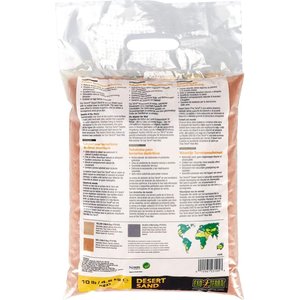 Exo Terra Desert Sand Terrarium Reptile Substrate, Red, 10-lb bag
