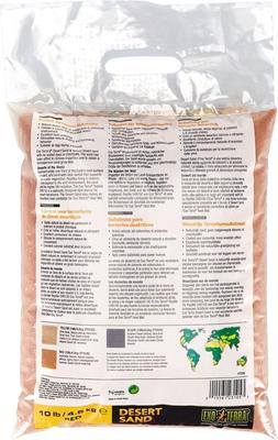 Show full view: Exo Terra Desert Sand Terrarium Reptile Substrate, Red, 10-lb bag slide 3 of 6
