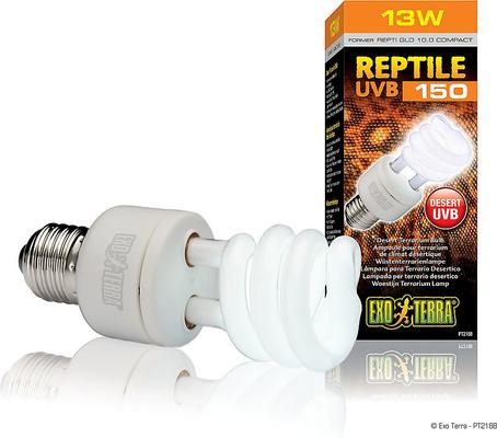 Show full view: Exo Terra Desert UVB 150 Reptile Bulb, 13-w slide 3 of 8