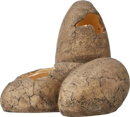 Show full view: Exo Terra Dinosaur Egg Fossil Reptile Terrarium Ornament slide 4 of 7