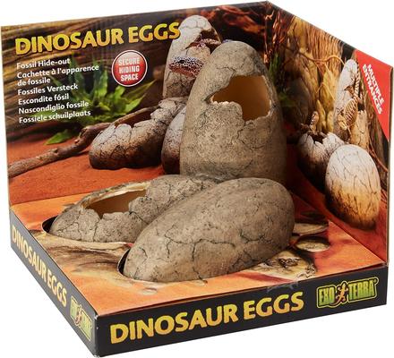 Show full view: Exo Terra Dinosaur Egg Fossil Reptile Terrarium Ornament slide 2 of 7