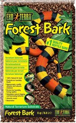 Exo Terra Forest Bark Natural Fir Terrarium Reptile Substrate, 8-qt