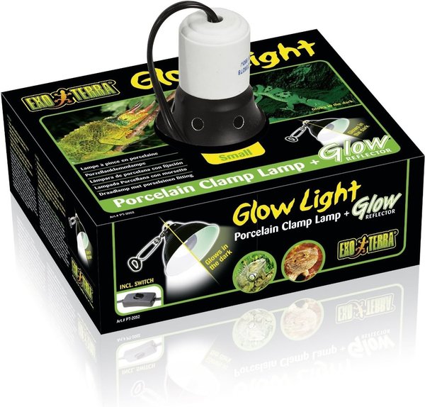 Exo Terra Glow Light Porcelain Reptile Terrarium Lamp