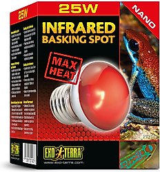 Exo Terra Infrared Reptile Basking Spot, Nano, 25-watts