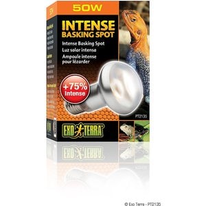 Exo Terra Intense Basking Reptile Spot Lamp, 50-w bulb