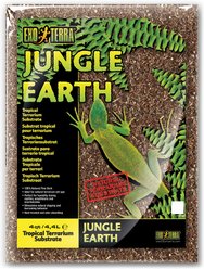 Exo Terra Jungle Earth Tropical Terrarium Reptile Substrate, 4-qt