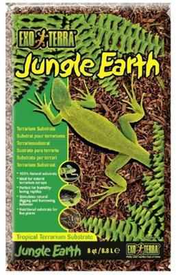Show full view: Exo Terra Jungle Earth Tropical Terrarium Reptile Substrate, 8-qt slide 3 of 5