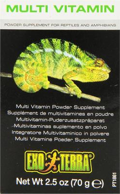 Show full view: Exo Terra Multi Vitamin Reptile & Amphibian Supplement, 2.5-oz box slide 4 of 5