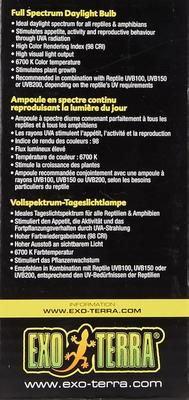 Show full view: Exo Terra Natural Daylight Reptile Lamp, 13-w bulb slide 5 of 7