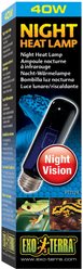 Exo Terra Night Heat Bulb Reptile Lamp, 40-w bulb