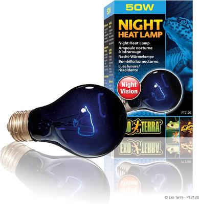 Show full view: Exo Terra Night Heat Bulb Reptile Lamp, 50-w bulb slide 4 of 6