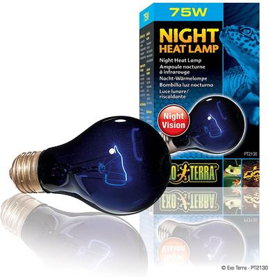Show full view: Exo Terra Night Heat Bulb Reptile Lamp, 75-W bulb slide 3 of 9